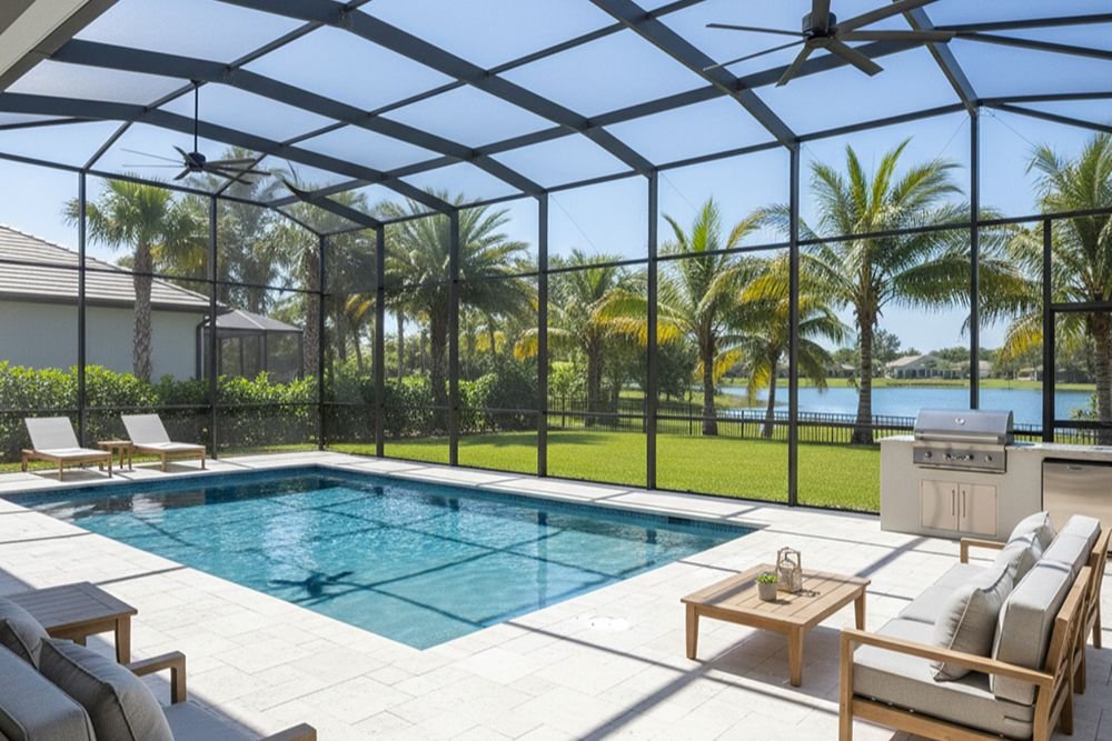 Screen Rooms & Motorized Shades