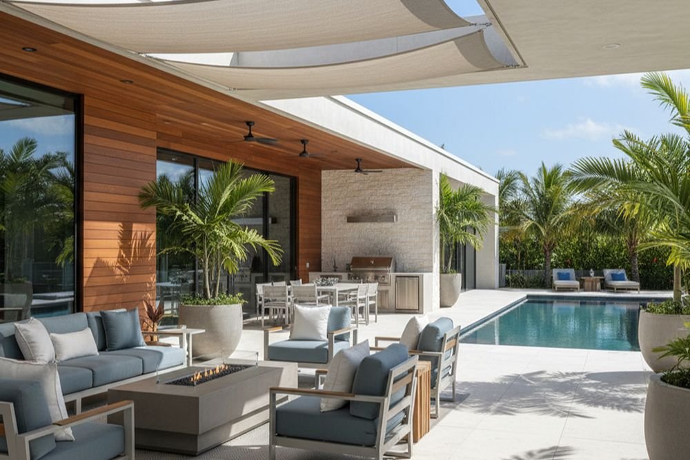 Screen Rooms & Motorized Shades